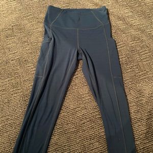 Prana Electa Teal Leggings, XS